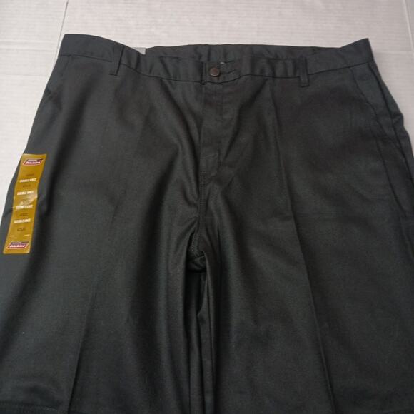 Dickies Loose Fit Double Knee Work Pants Men's 42x32 Black Straight Leg - Picture 4 of 7